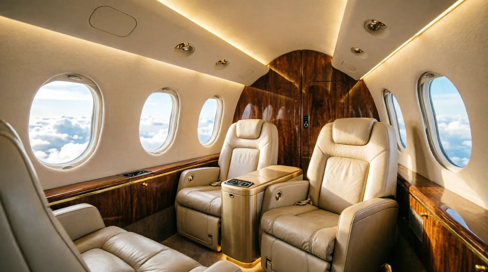 Gulfstream G650 in flight